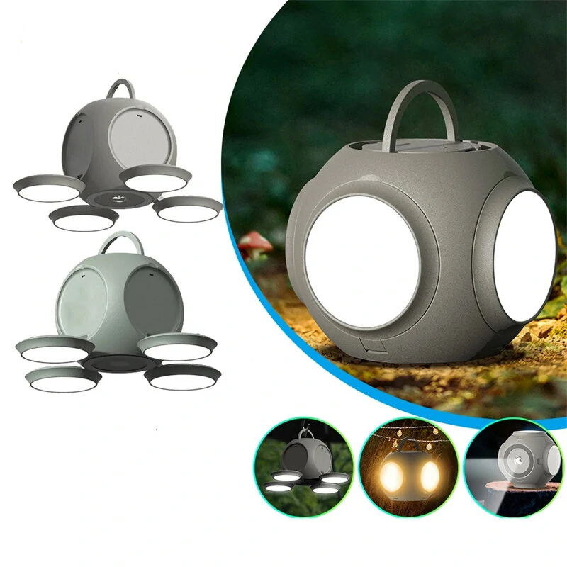 IPRee® Multifunctional Outdoor Camping Light Retro Handheld Portable LED Wireless Emergency Lighting Foldable Tent Light Camping Light (image for) IPRee® Multifunctional Outdoor Camping Light Retro Handheld Portable LED Wireless Emergency Lighting Foldable Tent Light Camping Light
